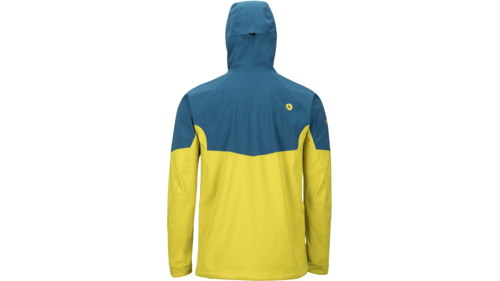 Marmot ROM Jacket - Mens, Moroccan Blue/Citronelle, 2XL, 81800-3565-XX-Large