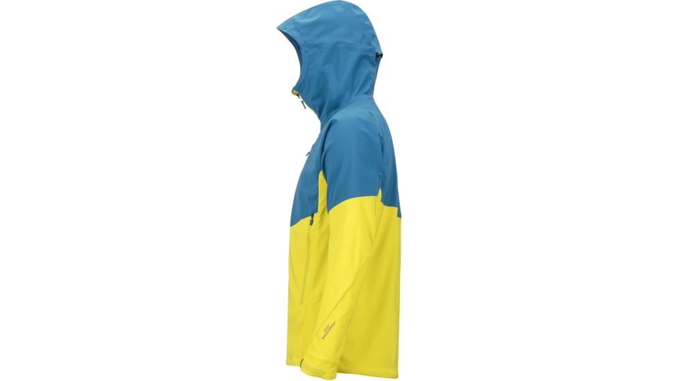 Marmot ROM Jacket - Mens, Moroccan Blue/Citronelle, 2XL, 81800-3565-XX-Large