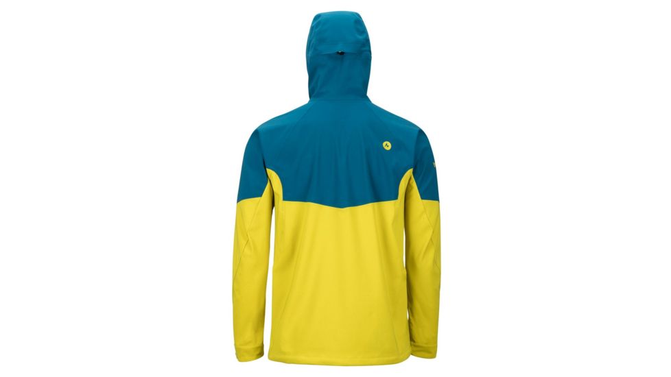 Marmot ROM Jacket - Mens, Moroccan Blue/Citronelle, Medium, 81800-3565-M