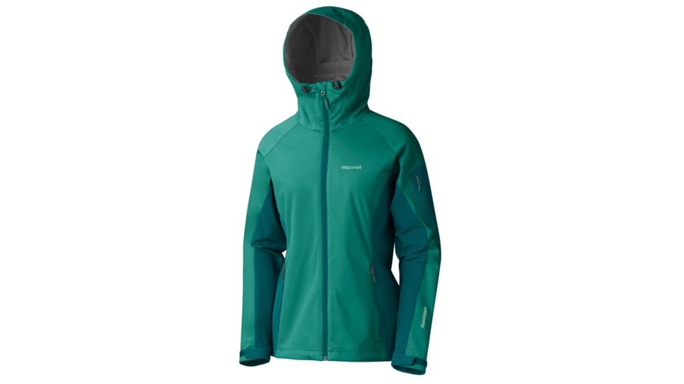Marmot ROM Jacket - Womens-Green Garnet/Gator-Large