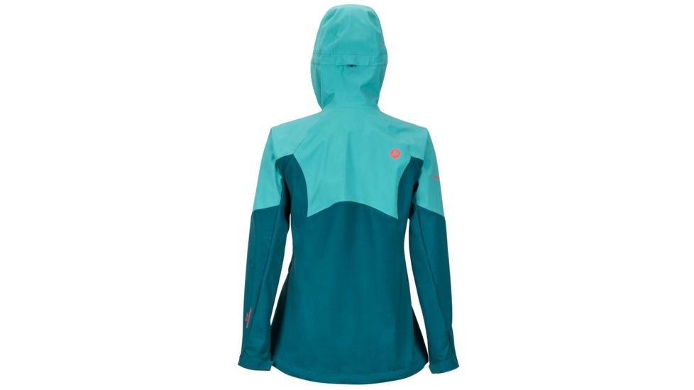 Marmot ROM Jacket - Womens, Patina Green/Deep Teal, Extra Small, 85370-4800-XS