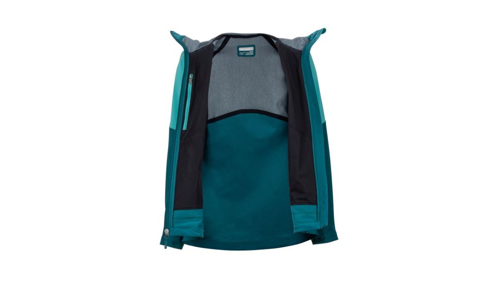 Marmot ROM Jacket - Womens, Patina Green/Deep Teal, Extra Small, 85370-4800-XS