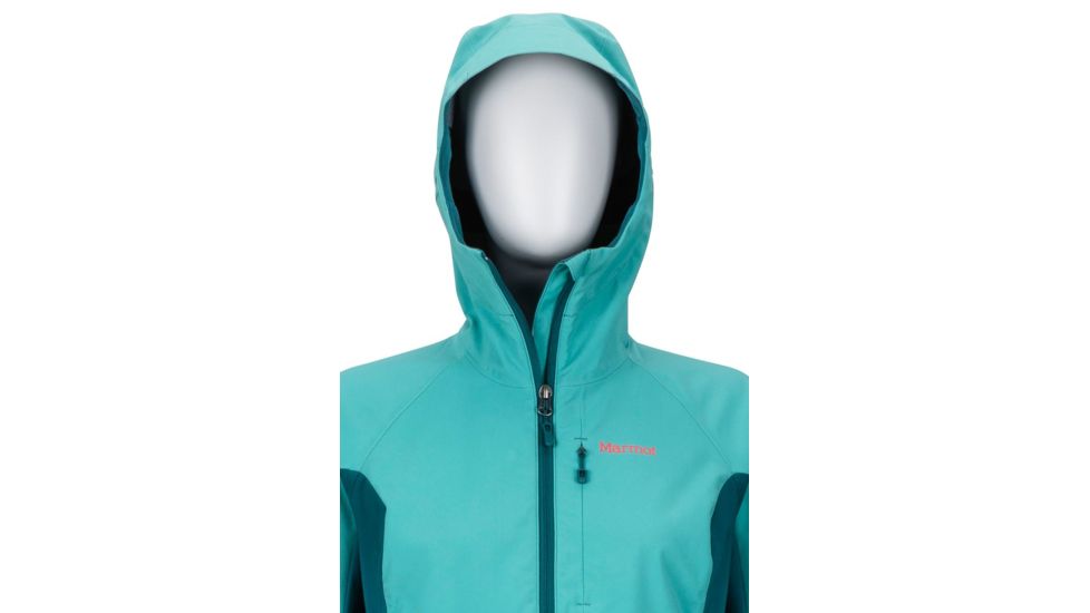 Marmot ROM Jacket - Womens, Patina Green/Deep Teal, Extra Small, 85370-4800-XS