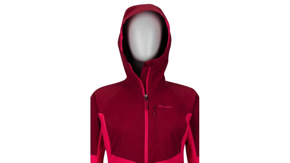 Marmot ROM Jacket - Womens, Sienna Red/Disco Pink, Large, 85370-7256-L