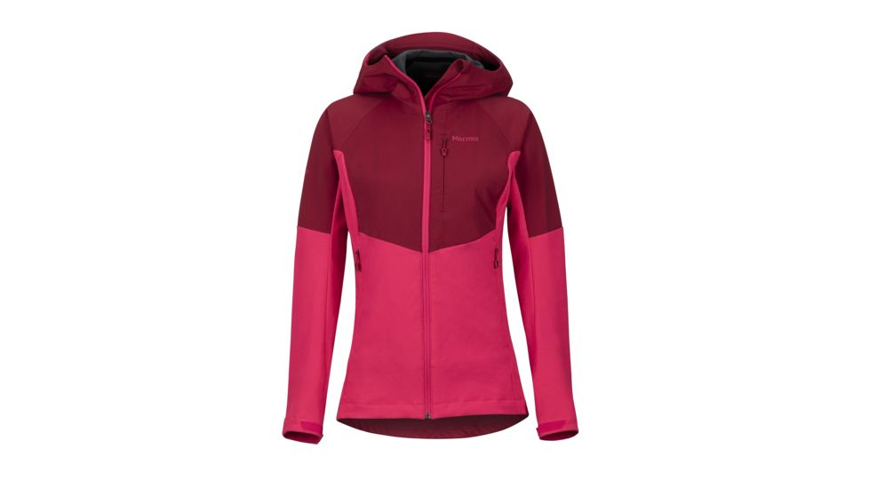 Marmot ROM Jacket - Womens, Sienna Red/Disco Pink, Large, 85370-7256-L
