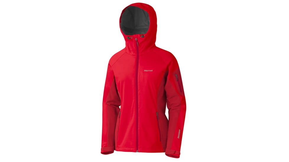 Marmot ROM Jacket - Womens-Team Red/Dark Crimson-Large