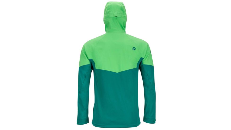 Marmot Rom Softshell Jacket - Mens, Emerald/Shady Glade, 2XL 81800-4771-XXL