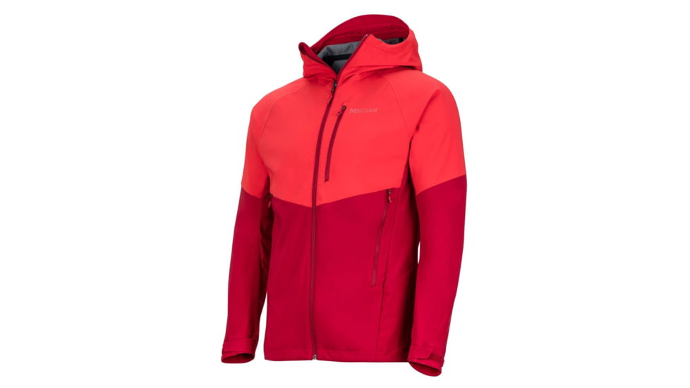 Marmot Rom Softshell Jacket - Mens, Tomato/Sienna Red, Small 81800-6983-S