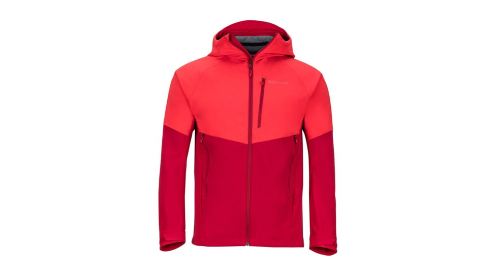 Marmot Rom Softshell Jacket - Mens, Tomato/Sienna Red, Small 81800-6983-S