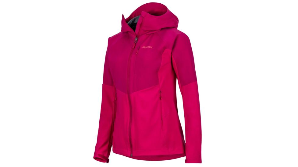 Marmot Rom Softshell Jacket - Womens, Sangria, M 85370-6119-M