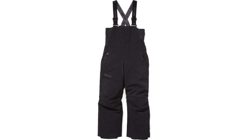 Marmot Rosco Bib - Kids, Black, Extra Large, 34640-001-XL
