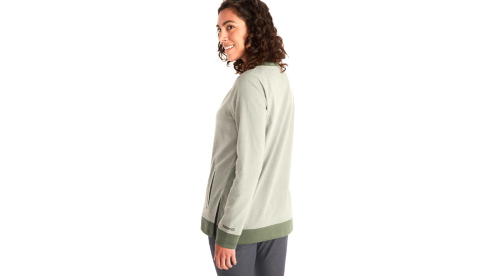 Marmot Rosthern Midweight Pullover - Womens, Crocodile Heather, Extra Large, 31420-8497-XL