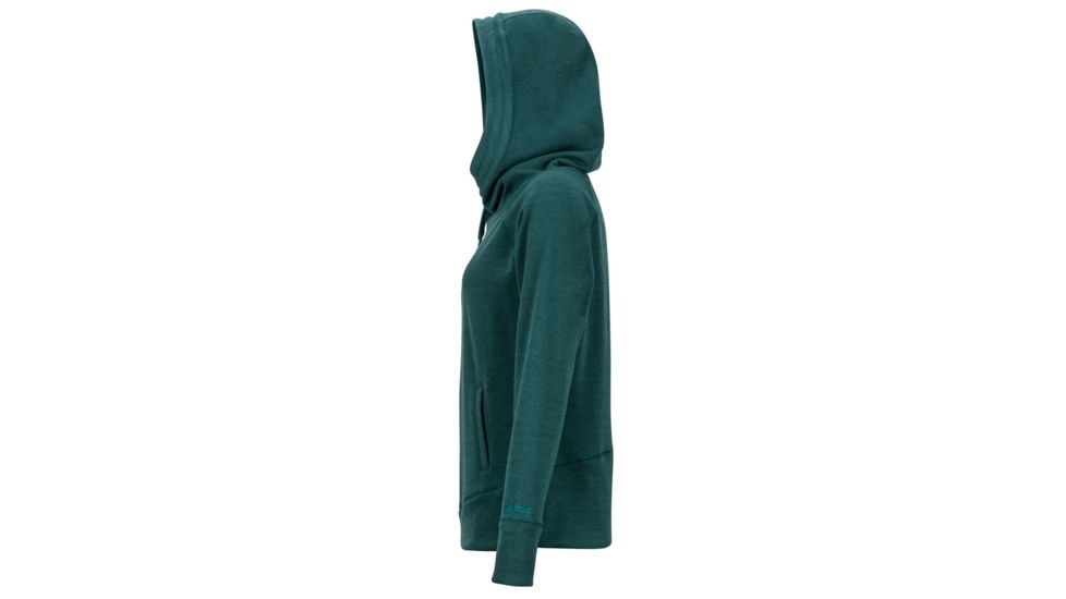 Marmot Rowan Hoody - Womens, Deep Teal Heather, Medium, 47690-DTealHeat-M-DEMO