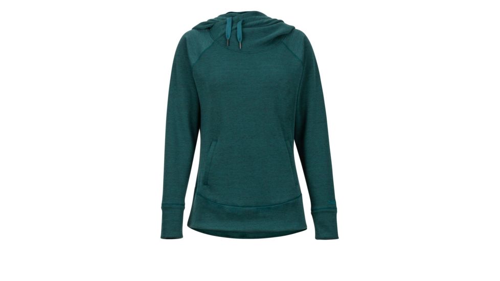 Marmot Rowan Hoody - Womens, Deep Teal Heather, Medium, 47690-DTealHeat-M-DEMO