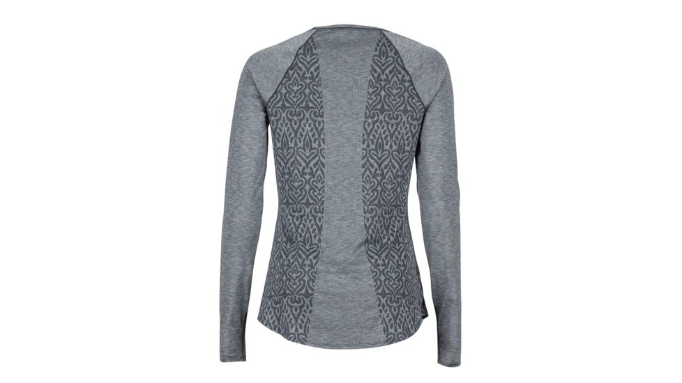 Marmot Rowe Long Sleeve T-Shirt - Womens, Dark Steel, Extra Large 48140-1132-XL