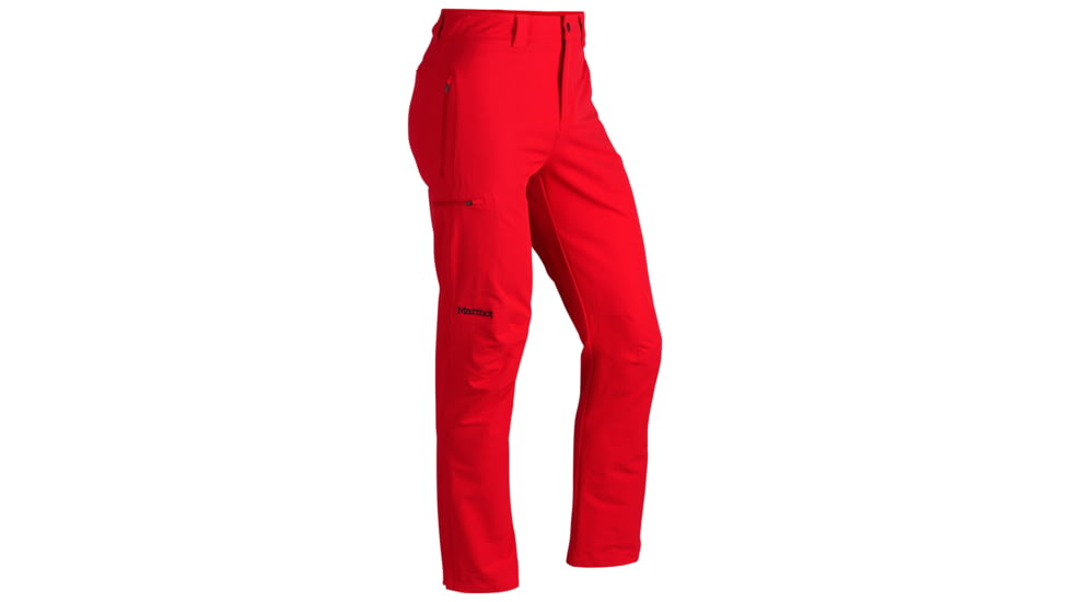 Marmot Scree Pants - Men's, 36 Waist, Regular Inseam, Team Red, Clearance, 80950-36W-REG-TEAM RED-CLEARANCE