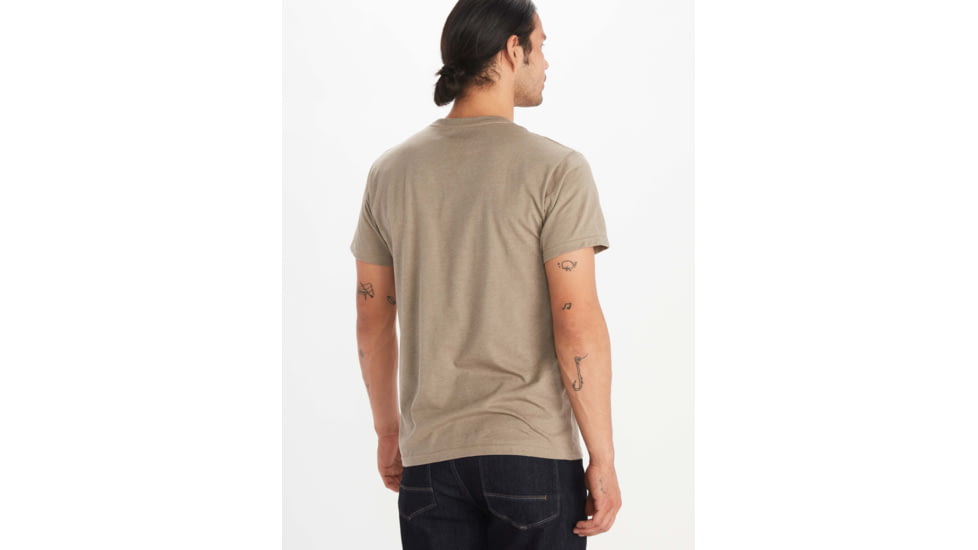 Marmot Sequoia Short Sleeve Tee - Mens, Stonework Heather, Small, M11733-741-S