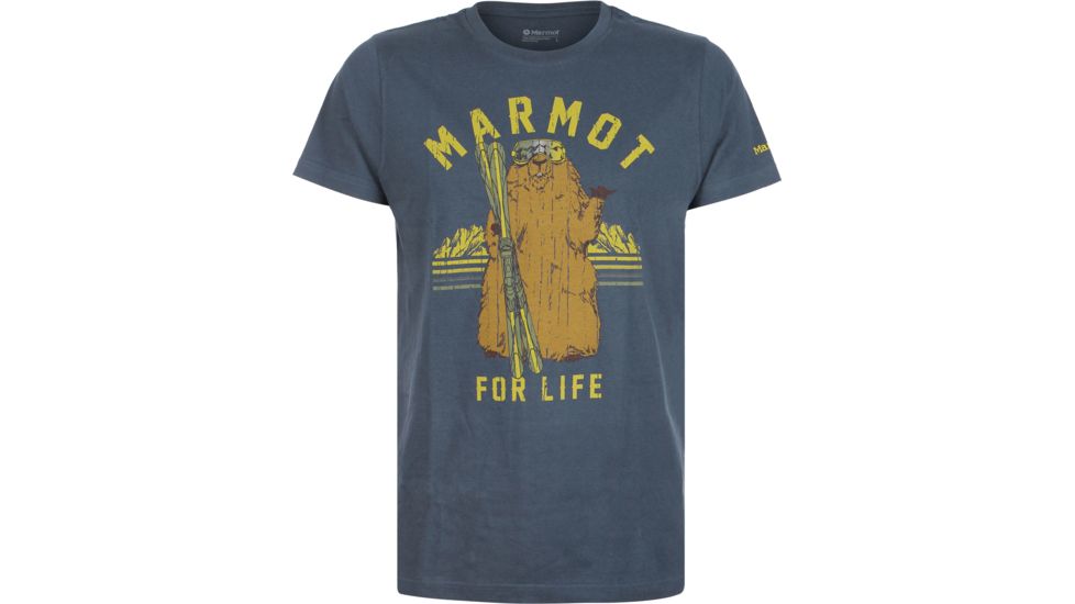 Marmot Shaka Short Sleeve Tee - Men's -Twilight-Medium