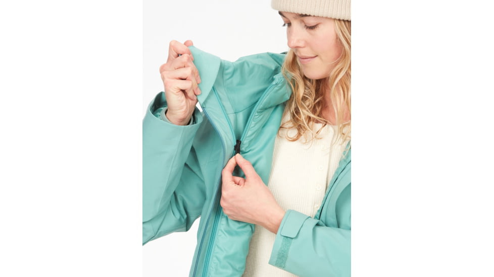 Marmot Sierra Component Jacket - Womens, Extra Small, Blue Agave, M13164-3637-XS