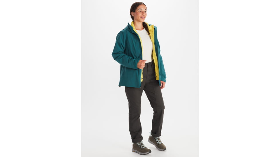 Marmot Sierra Component Jacket - Womens, Medium, Dark Jungle, M13164-22261-M