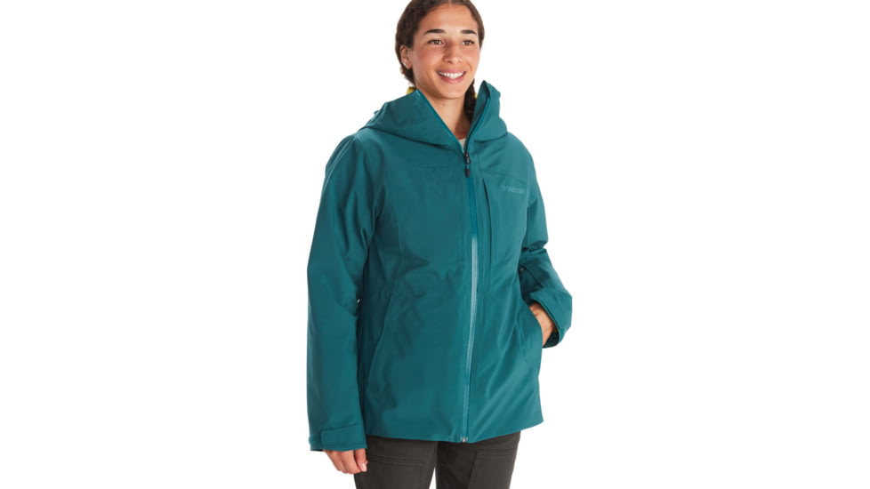 Marmot Sierra Component Jacket - Womens, Medium, Dark Jungle, M13164-22261-M