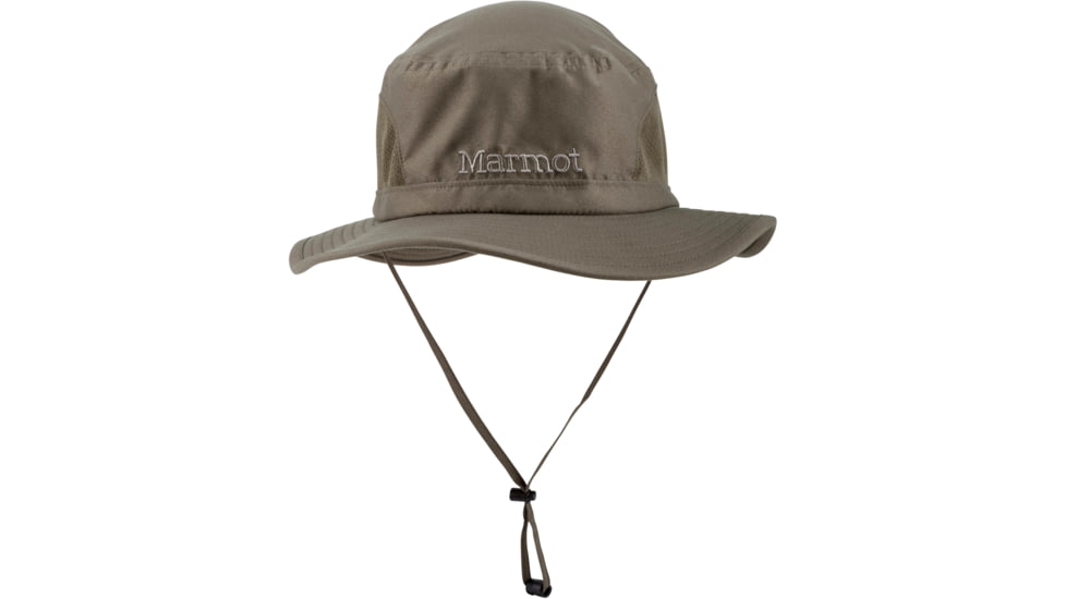 Marmot Simpson Mesh Sun Hat - Men's-Deep Olive/Cinder-XL/XXL