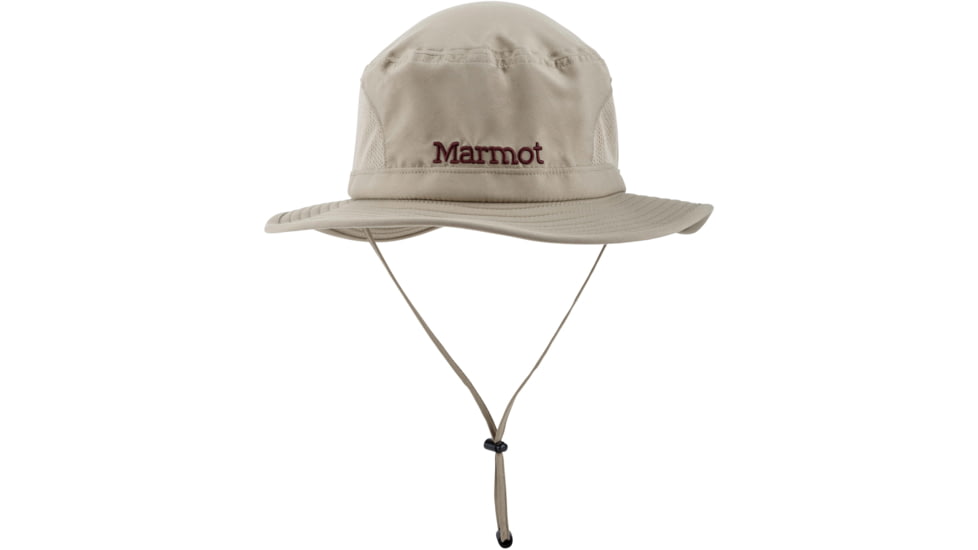 Marmot Simpson Mesh Sun Hat - Men's-Desert Khaki/Bear-XL/XXL