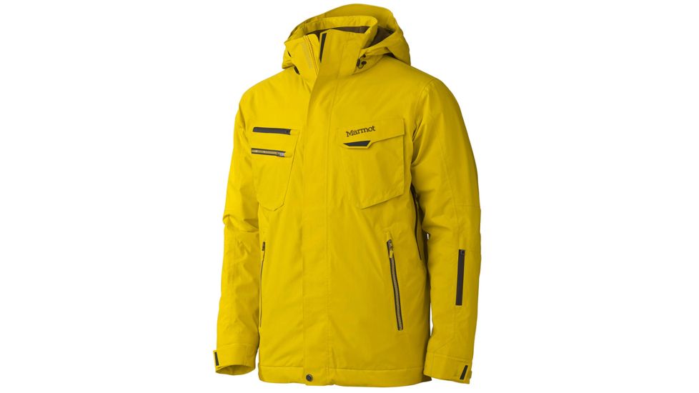 Marmot Sky Pilot Jacket - Men's-Yellow Vapor-Large