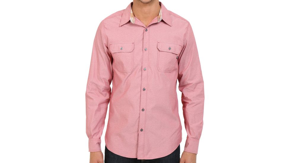Marmot Skyliner Long Sleeve Shirt - Men's-Team Red-Small
