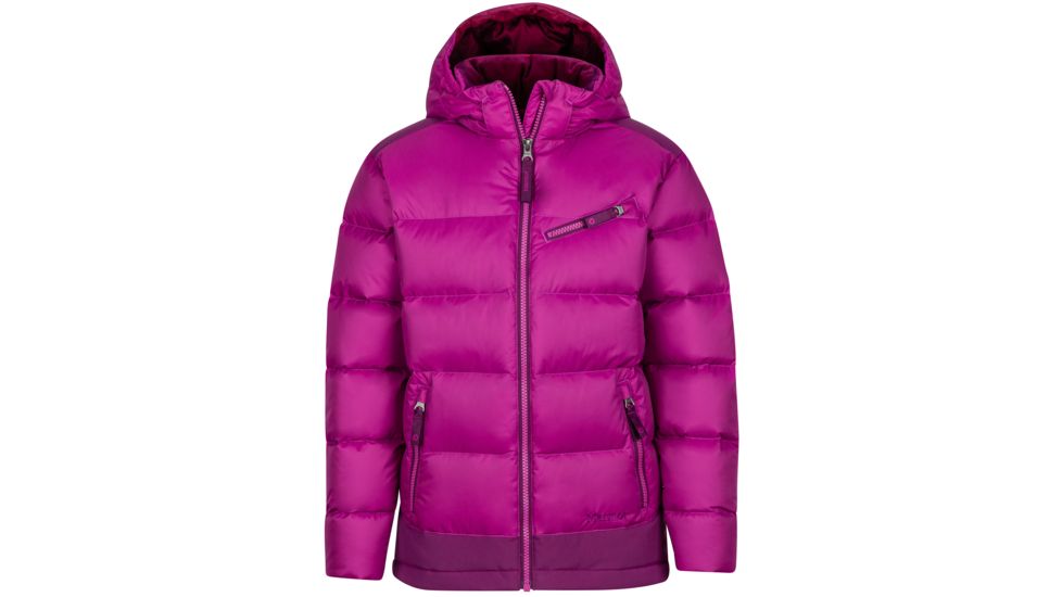 Marmot Sling Shot Jacket - Girl's-Purple Orchid/Deep Plum-Medium