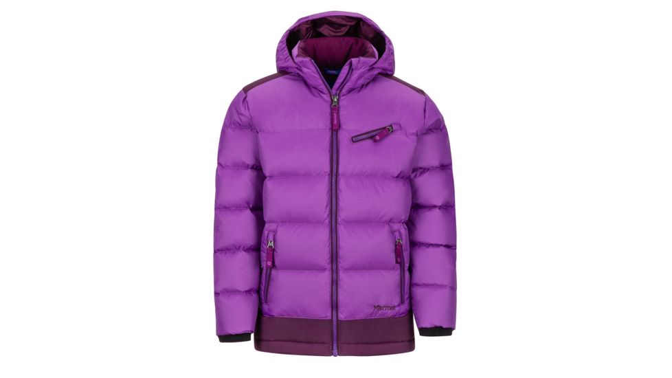 Marmot Sling Shot Jacket - Girls, Bright Violet/Dark Purple, XL, 76670-5765-XL