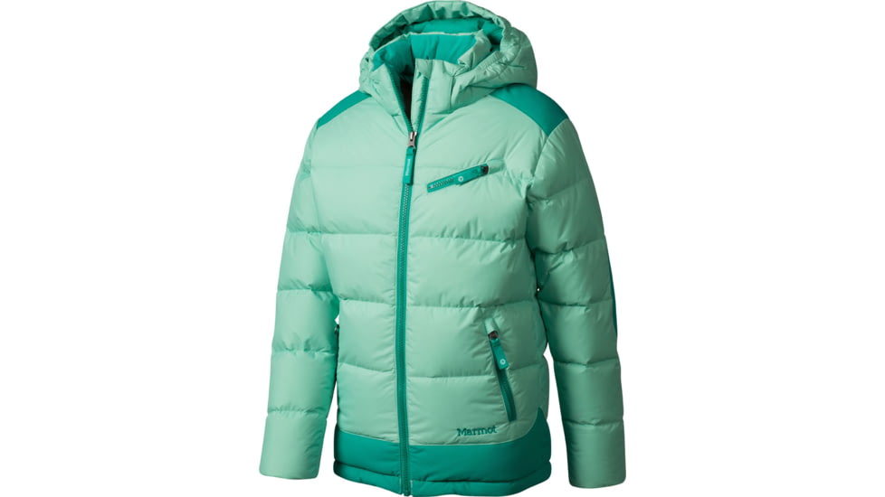 Sling Shot Jacket - Girls-Green Frost/Gem Green-Large