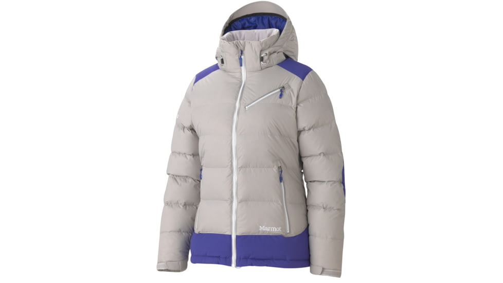 Marmot Sling Shot Jacket - Women's, Small, Platinum/Electric Blue, 538514