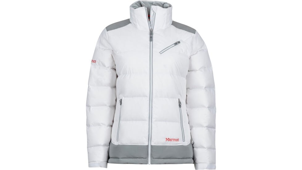Marmot Sling Shot Jacket - Women's, X-Small, White/Grey Storm, 394371