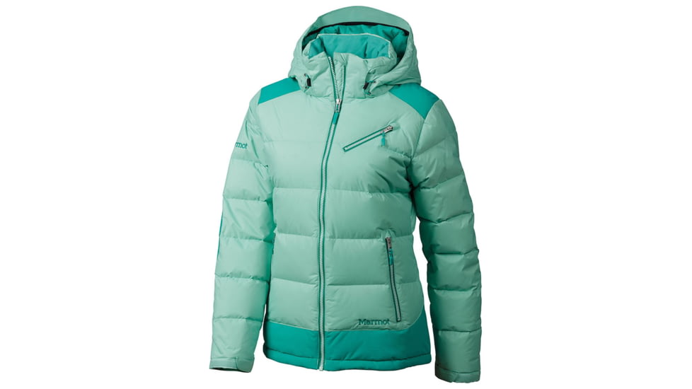 Marmot Sling Shot Jacket - Women's, X-Small, Green Forest/Gem Green, 247742