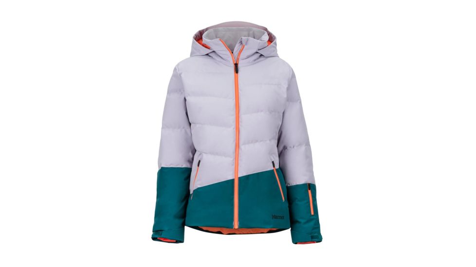 Marmot Slingshot Jacket - Women's, Lavender Aura/Deep Teal, Large, 79210-7351-L