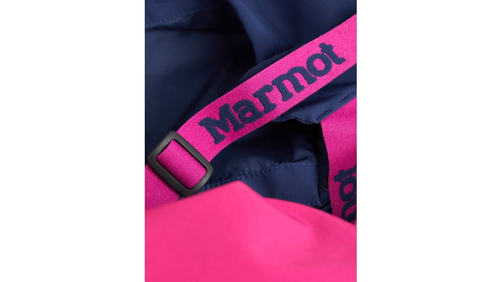Marmot Slopestar Bib - Womens, Arctic Navy/Wild Rose, Small, 12380-5996-S