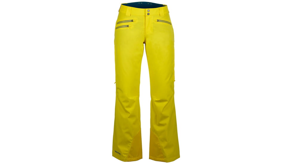 Marmot Slopestar Pants - Women's, Large, Yellow Blaze, 76090-9953-L