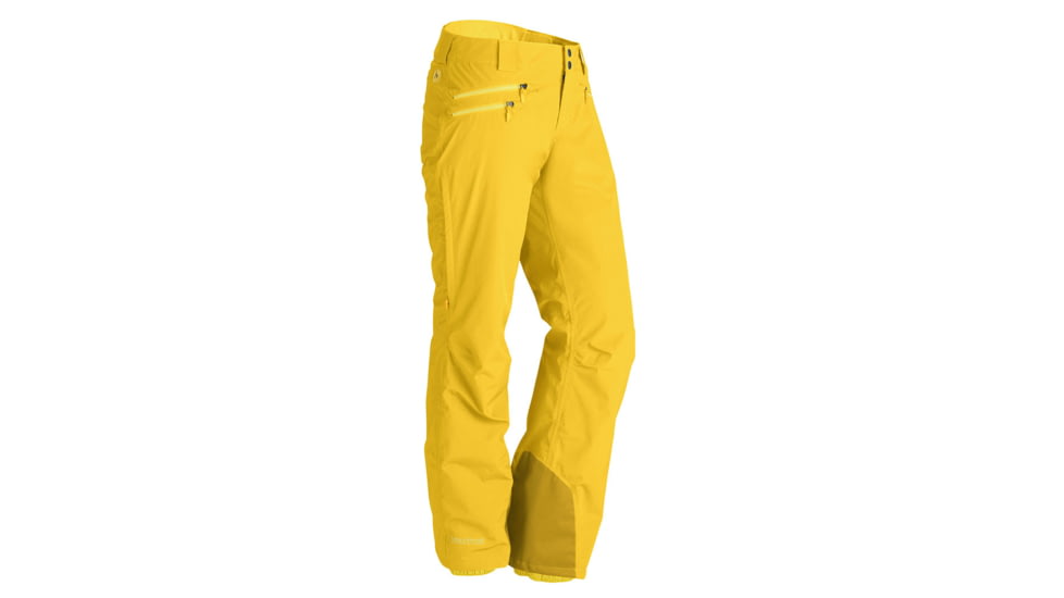 Marmot Slopestar Pants - Women's, Extra Small, Yellow Vapor, 595402