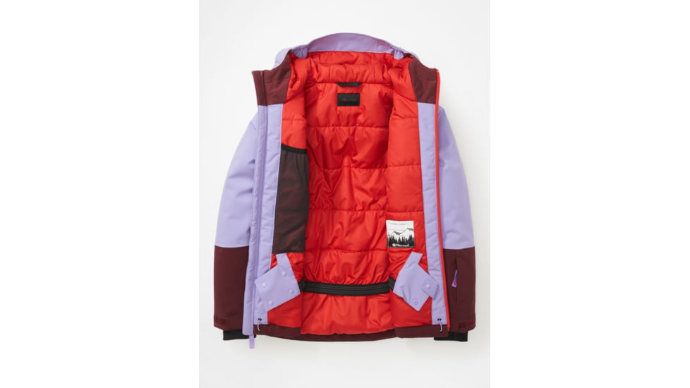 Marmot Snowline Jacket - Kids, Paisley Purple/Port Royal, Medium, M13230-20704-M