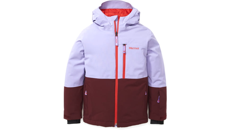 Marmot Snowline Jacket - Kids, Paisley Purple/Port Royal, Medium, M13230-20704-M
