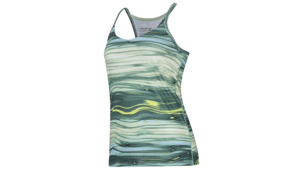 Marmot Solstice Tank Top - Womens, Crocodile Scramble, Extra Small 49520-8632-XS