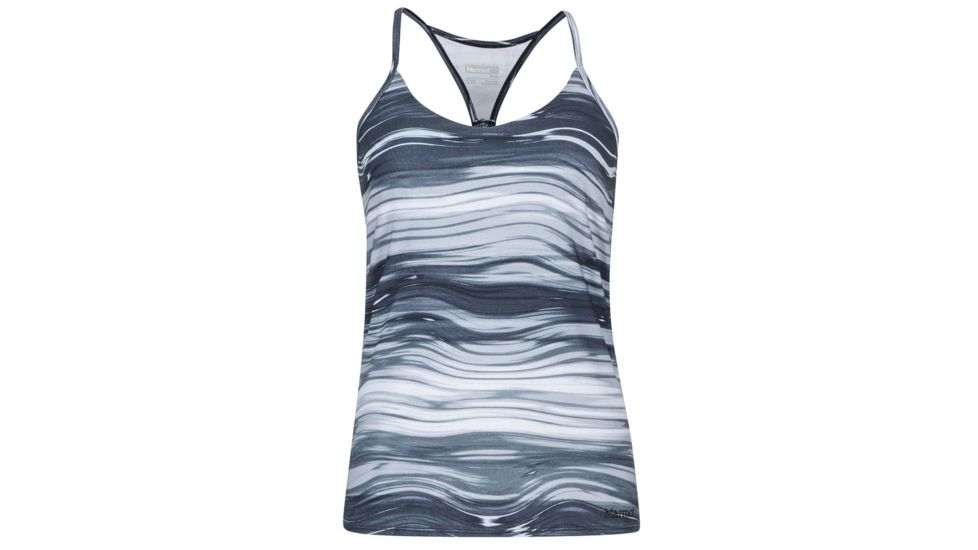 Marmot Solstice Tank Top - Womens, Black Scramble, L 49520-8645-L