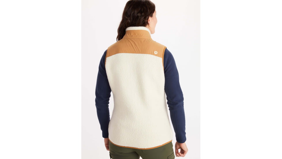 Marmot Wiley Vest - Womens, Cream/Scotch, Large, 89340-3496-L