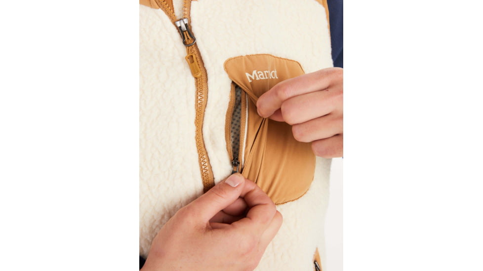 Marmot Wiley Vest - Womens, Cream/Scotch, Large, 89340-3496-L