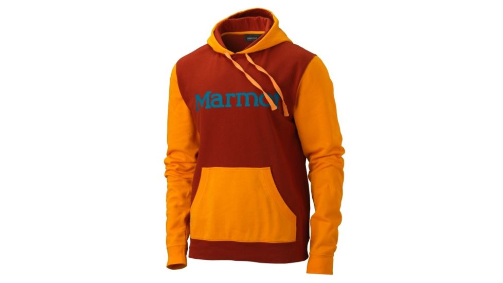 Marmot South Side Hoody - Men's-Mahogany Rust/Alpenglow-XX-Large