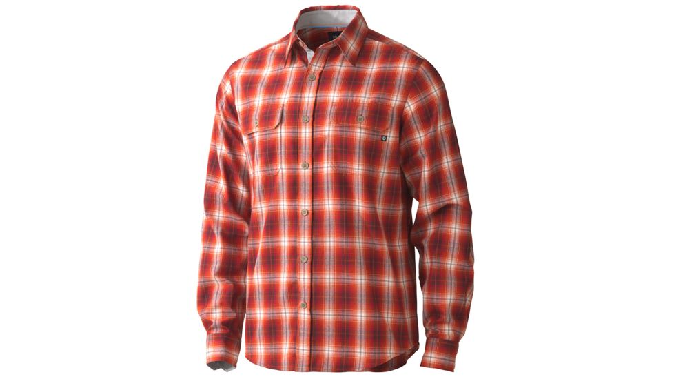 Marmot Southside Flannel Shirt - Men's-Redstone-Small