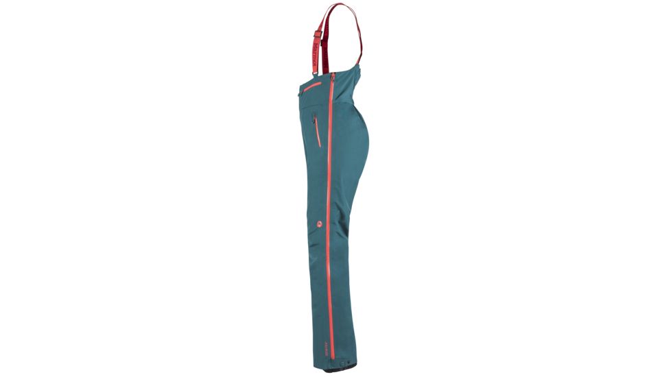 Marmot Spire Bib - Womens, Deep Teal, Medium, 35370-2209-M