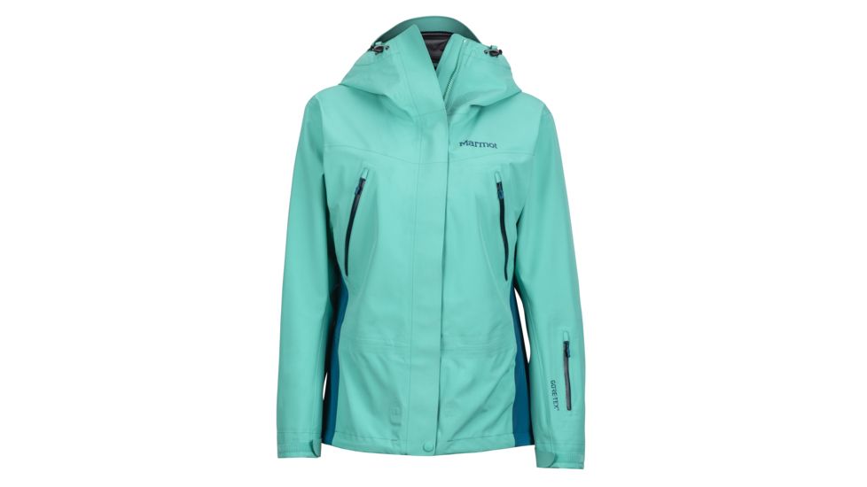 Marmot Spire Jackets - Women's, Waterfall/Late Night, Large, 35290-3721-L