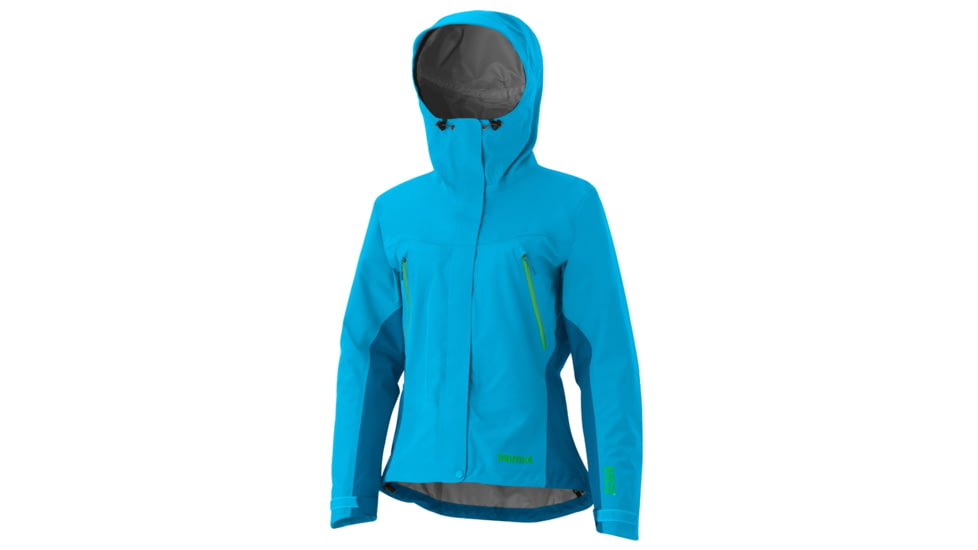 Marmot Spire Jackets - Women's, Small, Blue Sea/Mosiac Blue, 558819